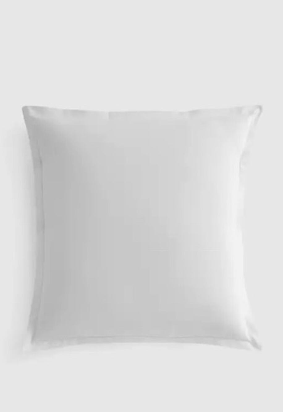 Quince European Linen Single Euro Sham with Flange edge White NWOT #33